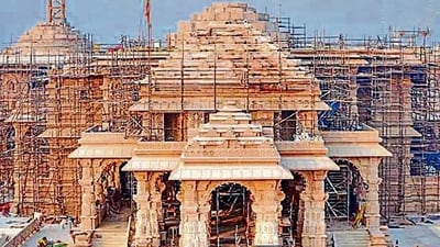 The consecration of the deity of Lord Ram in his child-like form (Ram Lalla) will take place in the Ram Temple at Ayodhya on January 22. (File photo) The consecration of the deity of Lord Ram in his child-like form (Ram Lalla) will take place in the Ram Temple at Ayodhya on January 22. (File photo)