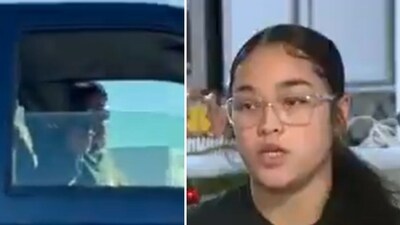 Charles Bass (L) was seen rebuking Shi'Anna Bamba (R) for her driving (@abc15 screenshots) Charles Bass (L) was seen rebuking Shi'Anna Bamba (R) for her driving (@abc15 screenshots)