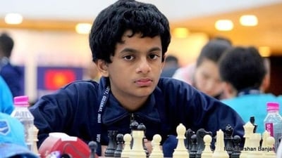 Nihal Sarin is an Indian grandmaster. (Twitter) Nihal Sarin is an Indian grandmaster. (Twitter)