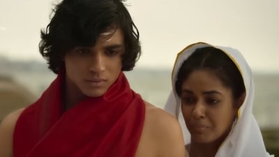 A still from the film Safed. A still from the film Safed.
