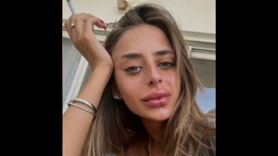 Mia Schem, 21, who was taken hostage during the October 7 attack on Israel by Palestinian militant group Hamas, appears in this undated handout image, obtained by Reuters on November 30, 2023 (Hostages and Missing Families Forum/Handout via REUTERS)