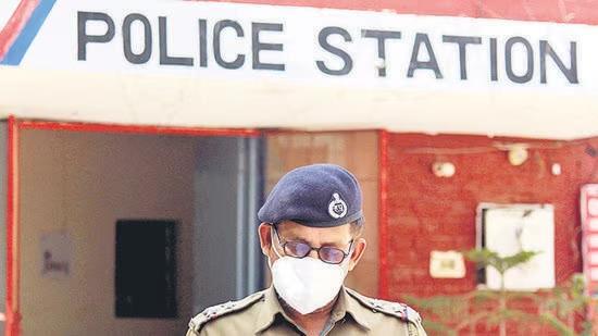 Shergadi, one of the oldest police stations in Kashmir, is located in civil lines area of the Srinagar city. (HT File)