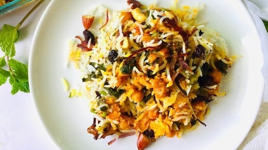 Kabuli Chana Biryani(Pinterest)