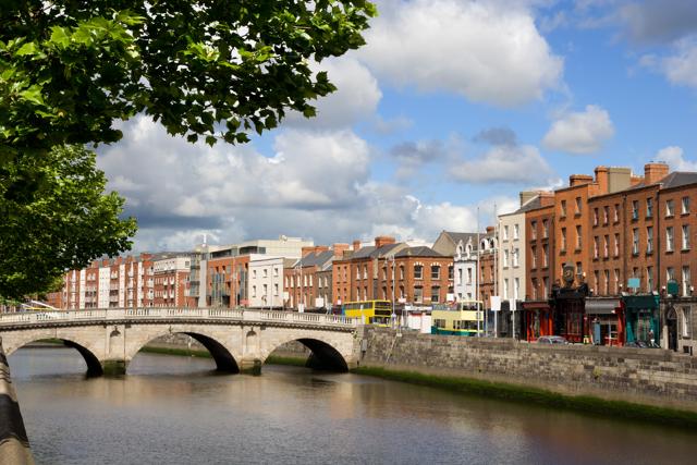 The old Mellows Bridge (Queen Maeve Bridge) on the river Liffey in Dublin, Ireland (Shutterstock) The old Mellows Bridge (Queen Maeve Bridge) on the river Liffey in Dublin, Ireland (Shutterstock)