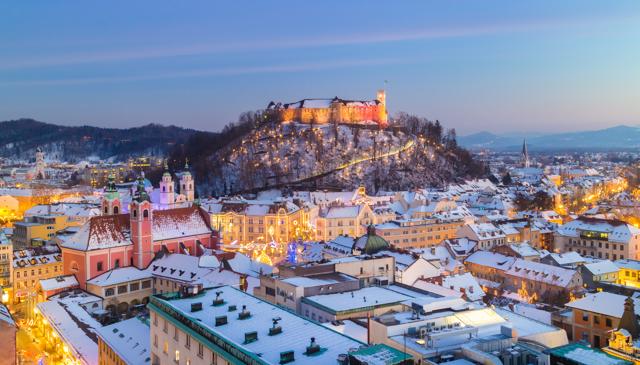Ljubljana’s geographical location, at the crossroads of the Germanic, Mediterranean, and South Slavic worlds, has created a confluence of different cultures and influences. (Shutterstock) Ljubljana’s geographical location, at the crossroads of the Germanic, Mediterranean, and South Slavic worlds, has created a confluence of different cultures and influences. (Shutterstock)