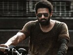 Prabhas in a still from Salaar directed by Prashanth Neel. Prabhas in a still from Salaar directed by Prashanth Neel.