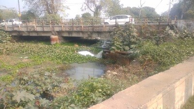 According to a water sample tested by the state government’s department concerned, this was making the water unfit for human consumption (HT Photo) According to a water sample tested by the state government’s department concerned, this was making the water unfit for human consumption (HT Photo)