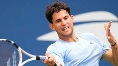 Dominic Thiem in action. (AP) Dominic Thiem in action. (AP)