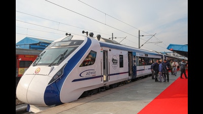 Lieutenant governor Manoj Sinha expressed gratitude to the Prime Minister for dedicating new Vande Bharat train to Jammu and Kashmir. (PTI)