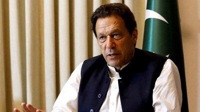 Former Pakistani Prime Minister Imran Khan. (Reuters)