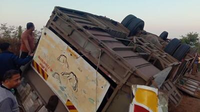 Police said the driver lost control of the bus near the ghar (HT Photo)
