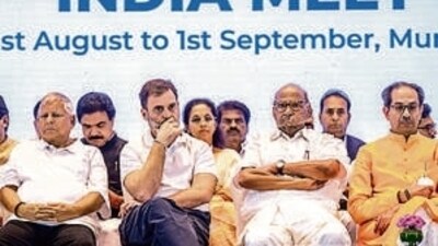 Some of the 28-party INDIA partners have blamed the Congress for delay in the seat-sharing talks. (Hindustan Times) Some of the 28-party INDIA partners have blamed the Congress for delay in the seat-sharing talks. (Hindustan Times)
