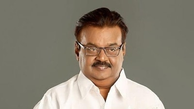 Vijayakanth died earlier this week. Vijayakanth died earlier this week.