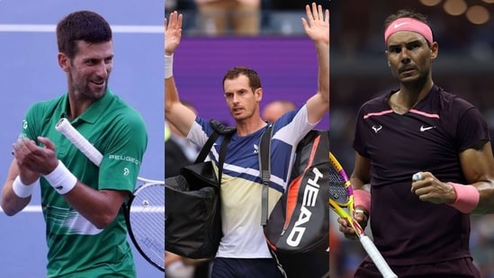 Andy Murray spoke about Rafael Nadal and Novak Djokovic.