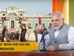 PM Modi spoke on India's twin Oscars wins