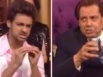 Samarth Jurel did a mimicry of Dharmendra in the new episode. Samarth Jurel did a mimicry of Dharmendra in the new episode.