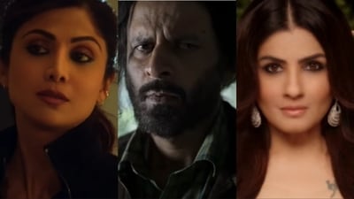 Stills from Indian Police Force, Killer Soup, and Karmma Calling.