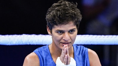 In the 60kg category, Jaismine will have a fight in her hand against Tokyo Olympian Simranjit Kaur, who has rediscovered her form as was evident in the final of national championships. (PTI) In the 60kg category, Jaismine will have a fight in her hand against Tokyo Olympian Simranjit Kaur, who has rediscovered her form as was evident in the final of national championships. (PTI)