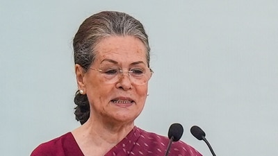 Former Congress president Sonia Gandhi (PTI) Former Congress president Sonia Gandhi (PTI)