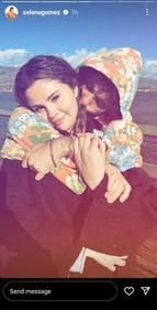 Selena Gomez and Benny Blanco (Selena Gomez ig) Selena Gomez and Benny Blanco (Selena Gomez ig)