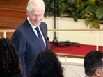 Former President Bill Clinton arrives for a tribute service for former first lady Rosalynn Carter, at Glenn Memorial Church, Tuesday, Nov. 28, 2023, in Atlanta (AP Photo/Andrew Harnik) Former President Bill Clinton arrives for a tribute service for former first lady Rosalynn Carter, at Glenn Memorial Church, Tuesday, Nov. 28, 2023, in Atlanta (AP Photo/Andrew Harnik)