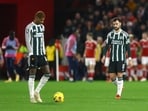 Manchester United lost 2-1 to Nottingham Forest