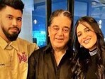 Shruti Hassan with her family on New Years.