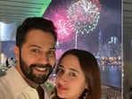 Varun Dhawan enjoys 'fireworks' with wife Natasha Dalal on New Year 2024 Varun Dhawan enjoys 'fireworks' with wife Natasha Dalal on New Year 2024