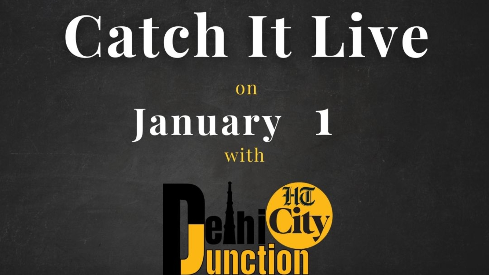 HT City Delhi Junction: Catch It Live on January 1 - Vimarsana News