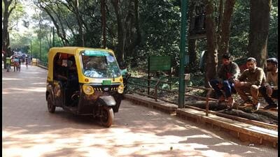 E rickshaws are back in Matheran as per court orders E rickshaws are back in Matheran as per court orders
