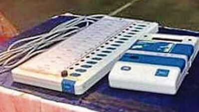 A voting machine on display before polls. (HT File Photo) A voting machine on display before polls. (HT File Photo)