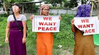 The ethnic conflict between Kuki and Meitei communities in Manipur, which started in May, has claimed 197 lives to date (File) The ethnic conflict between Kuki and Meitei communities in Manipur, which started in May, has claimed 197 lives to date (File)
