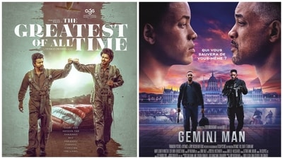 The Greatest of All Time poster is giving fans Gemini Man flashbacks. The Greatest of All Time poster is giving fans Gemini Man flashbacks.
