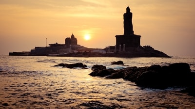 Renowned for its distinctive sunrise and sunset viewpoints, Kanyakumari holds a reputation for being the southernmost city on the subcontinent. (Unsplash) Renowned for its distinctive sunrise and sunset viewpoints, Kanyakumari holds a reputation for being the southernmost city on the subcontinent. (Unsplash)