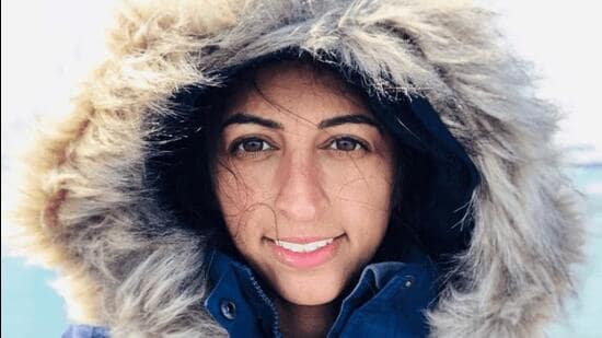 British Sikh Army medic Harpreet Chandi, also known as Polar Preet, left the Hercules inlet on the Ronne ice shelf on November 26, and arrived at the South Pole at 2.24am UK time on December 28. (X @BritishArmy)