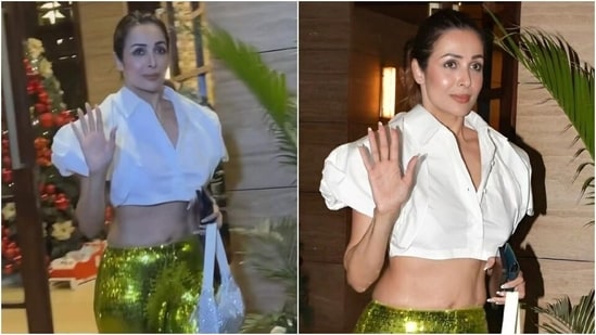 Malaika Arora welcomes New Year 2024 with sizzling party look. (Instagram)