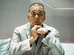 In this picture taken on June 16, 2020, pro-democracy media tycoon Jimmy Lai poses during an interview with AFP at the Next Digital offices in Hong Kong.