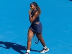 Coco Gauff of the U.S. celebrates her first round win against her compatriot Claire Liu in the women's singles match at the ASB Classic tennis tournament in Auckland, New Zealand, Tuesday, Jan. 2