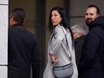 Spanish football player Jennifer Hermoso arrives to testify at the High Court in Madrid, Spain - January 2