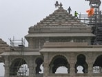 The Ram temple at Ayodhya will be inaugurated on January 22. (AFP)