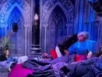 Aoora hit Ayesha while she was lying on her bed. Aoora hit Ayesha while she was lying on her bed.
