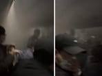 Fire on Japan Plane: Smoke filled in the cabin causing panic among the passengers. 
