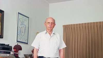 Zvi Zamir Passes Away: Zvi Zamir is seen. Zvi Zamir Passes Away: Zvi Zamir is seen.