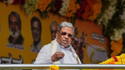 Karnataka Chief Minister Siddaramaiah in Bengaluru. (PTI) Karnataka Chief Minister Siddaramaiah in Bengaluru. (PTI)