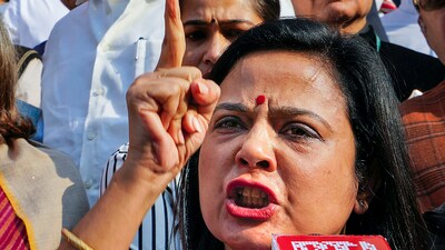 TMC leader Mahua Moitra speaks to the media. (PTI file) TMC leader Mahua Moitra speaks to the media. (PTI file)