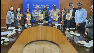 UGC chairman M Jagadesh Kumar said UGC launched its Annual Capacity Building Plan “to take a leap towards growth and skill enhancement of its employees” (x/mamidala90) UGC chairman M Jagadesh Kumar said UGC launched its Annual Capacity Building Plan “to take a leap towards growth and skill enhancement of its employees” (x/mamidala90)