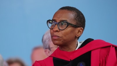 FILE PHOTO: President of Harvard University and current Dean of the Faculty of Arts and Sciences Claudine Gay (REUTERS)