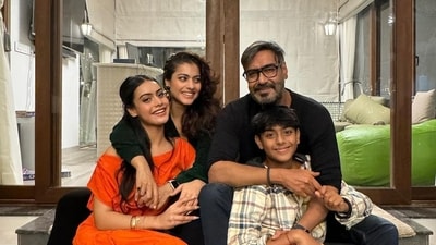Kajol shared stunning snaps of her family's New Year Eve celebration. While she, Ajay Devgn and family wore matching black ensembles, their daughter Nysa Devgan was glowing in a orange dress and son Yug was dressed in cream and grey casuals. "First post of 2024 and the thought that keeps coming gratitude gratitude gratitude," she wrote in the caption. Kajol and family rang in the New Year at an intimate bash. Kajol shared stunning snaps of her family's New Year Eve celebration. While she, Ajay Devgn and family wore matching black ensembles, their daughter Nysa Devgan was glowing in a orange dress and son Yug was dressed in cream and grey casuals. "First post of 2024 and the thought that keeps coming gratitude gratitude gratitude," she wrote in the caption. Kajol and family rang in the New Year at an intimate bash.