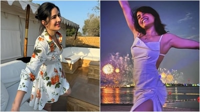 Katrina Kaif and Samantha Ruth Prabhu celebrate New Year. (Instagram) Katrina Kaif and Samantha Ruth Prabhu celebrate New Year. (Instagram)