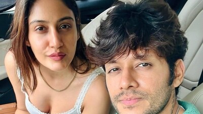 Surbhi Chandna with her boyfriend Karan Sharma Surbhi Chandna with her boyfriend Karan Sharma
